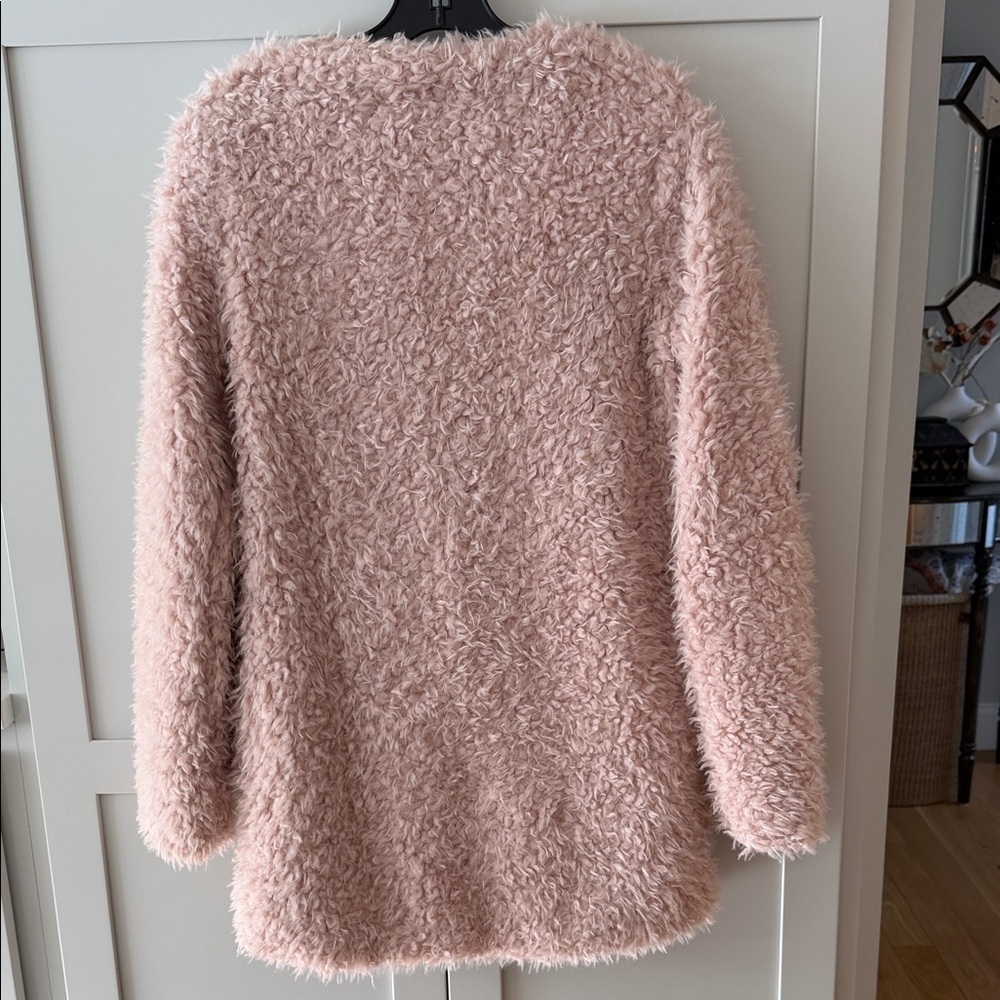Anthropologie Blush Teddy Jacket - Picture 2 of 2